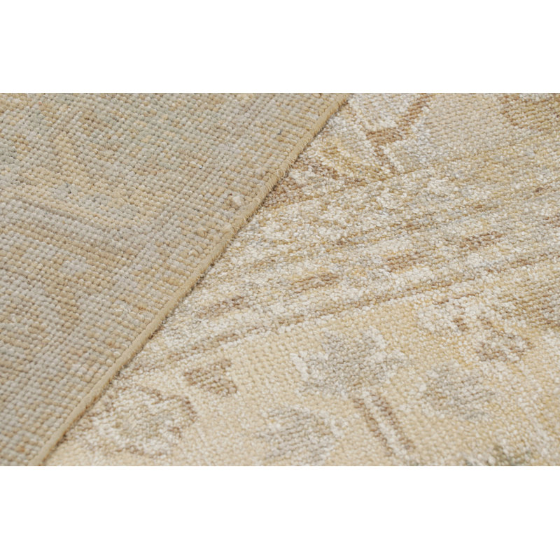 Modern Classics Hand Knotted Floral Area Rug, Rectangle 10' x 14'