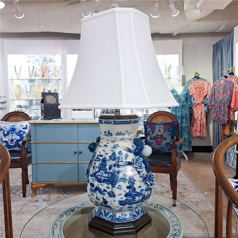 Blue Willow Table Lamp