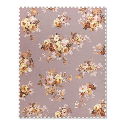 Tapis lavable Wild Rose