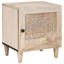 40cm W Solid Wood Bedside Table-1771512511