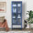 Angelene Metal Accent Cabinet-857944108