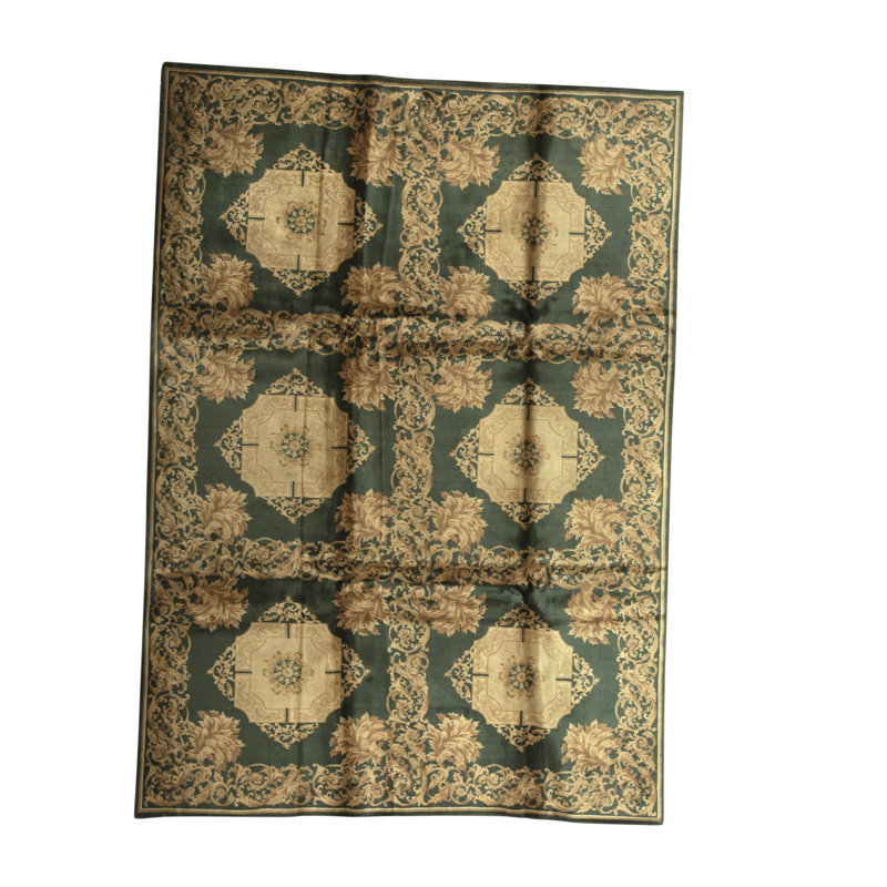 Hand-Knotted High-Quality Black Area Rug