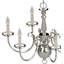 Lustree 6 lumières façon bougie/classique-11801545