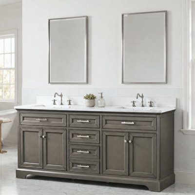 Ensemble de meuble-lavabo double 72 po Currahee