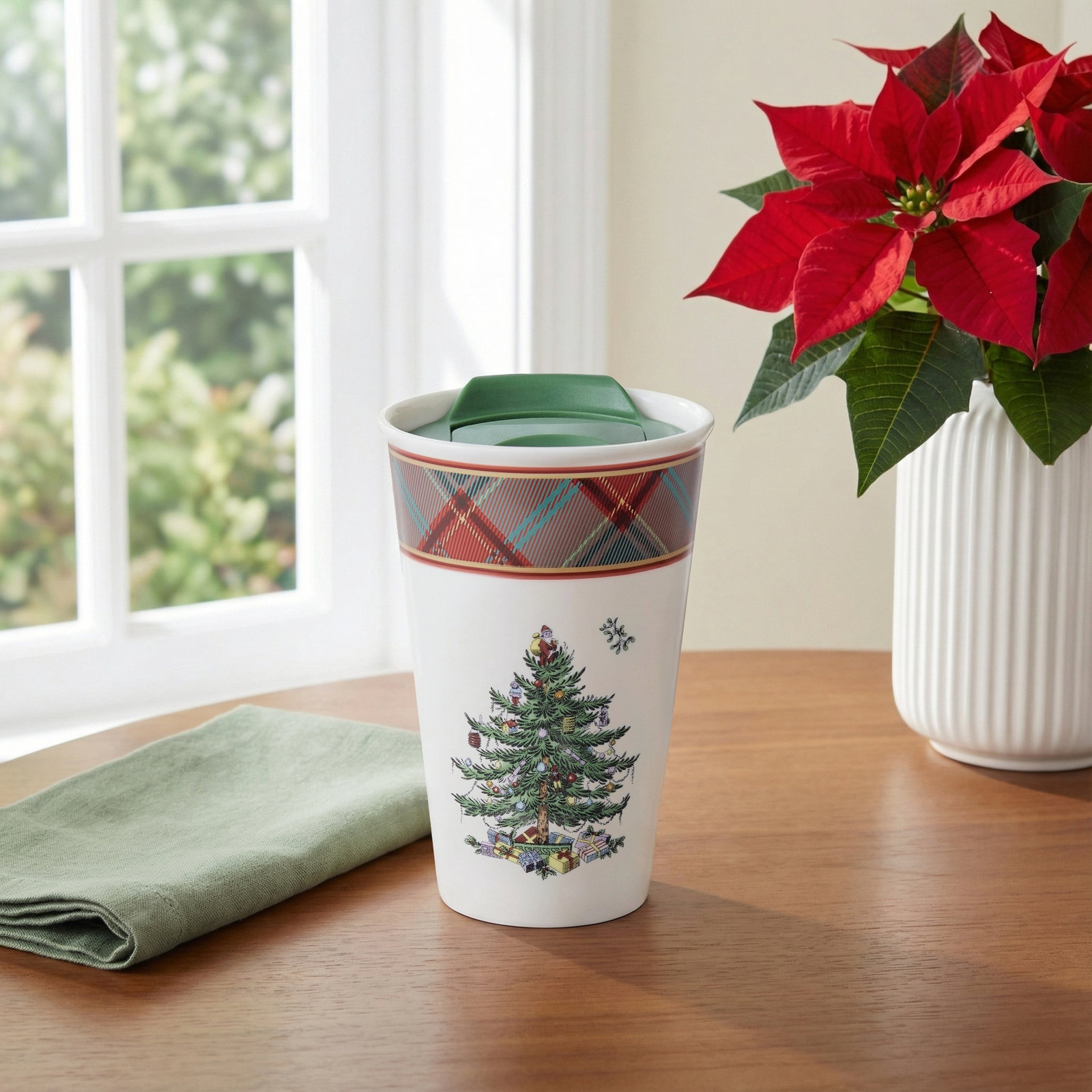 Christmas Tree Travel Mug