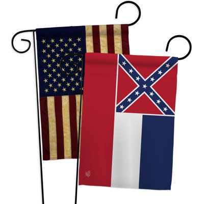 Double Sided 18.5'' H x 13'' W Polyester Garden Flag