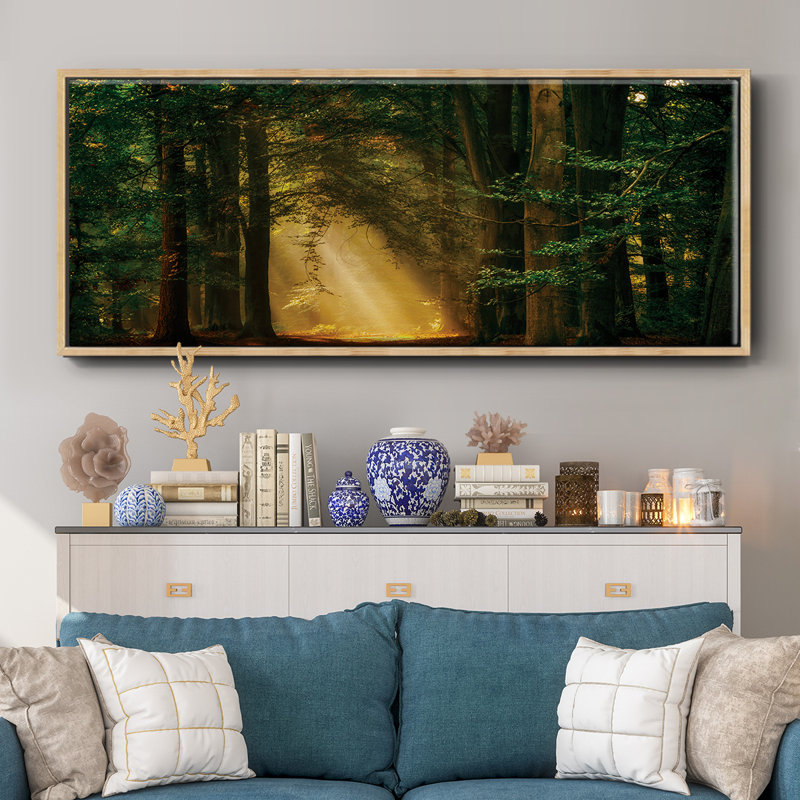 «Shine On», toile encadrée, H 20 po x l 50 po