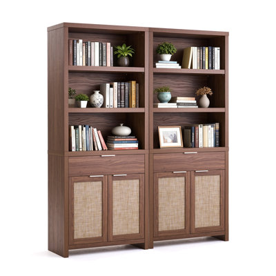 185cm H x 152cm W Standard Bookcase