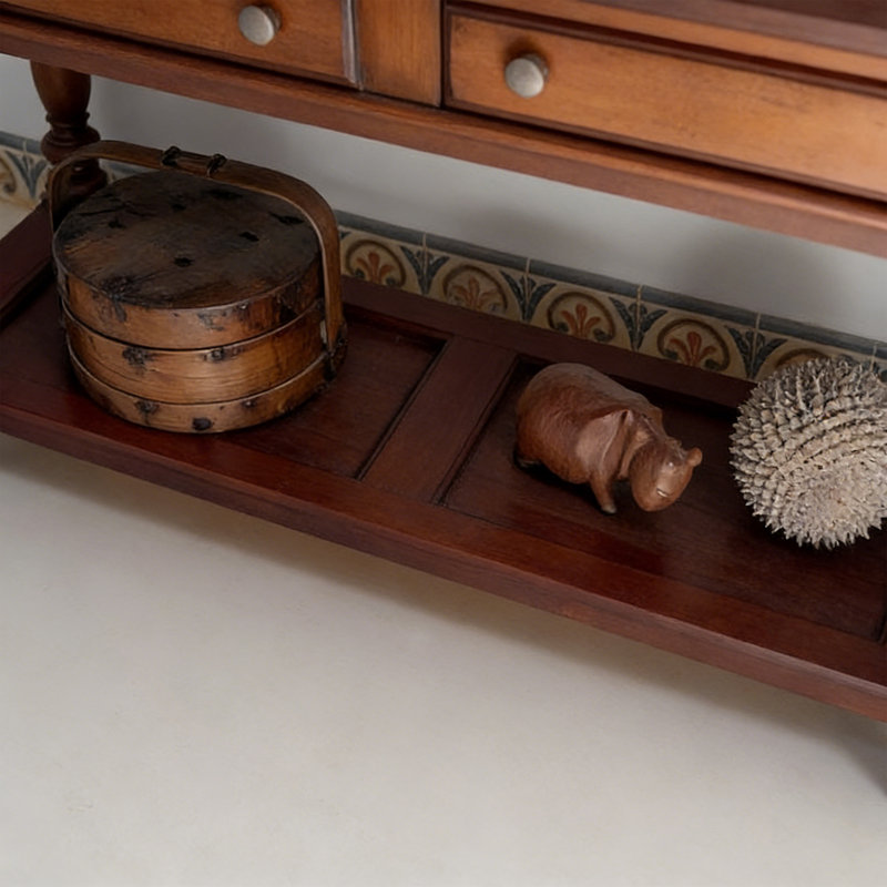 Console élégante en bois