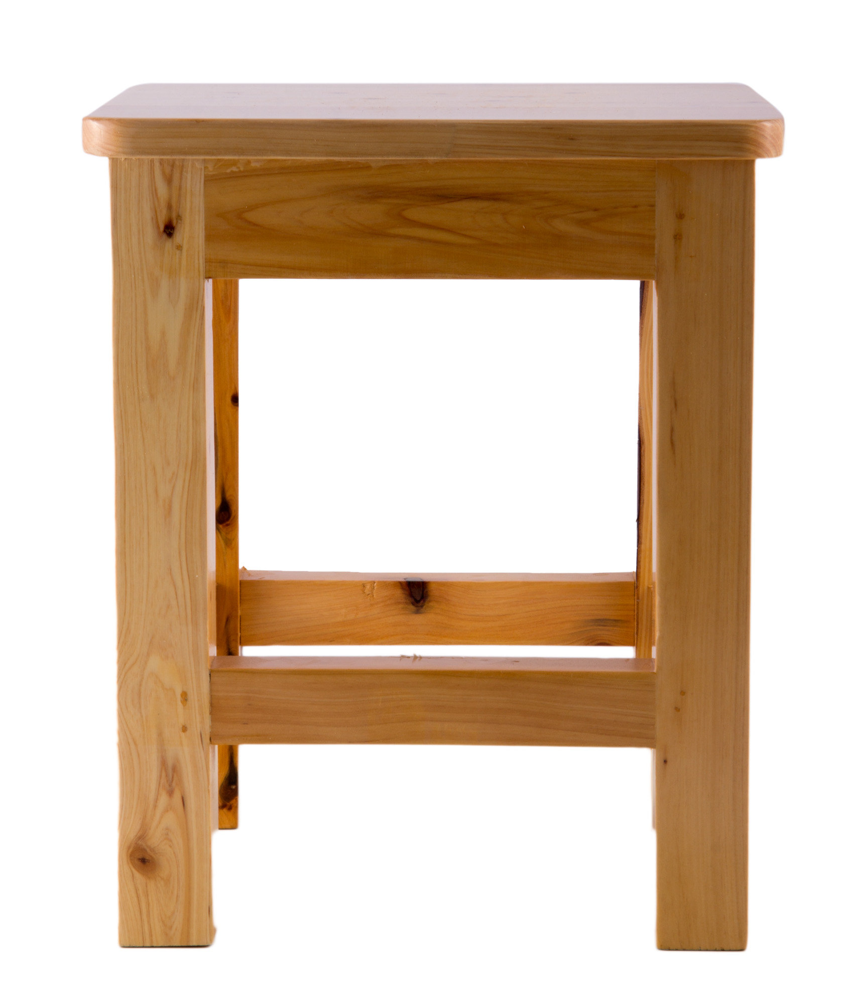 Alfi Brand Square Wooden Accent Stool & Reviews | Wayfair