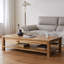 Table basse brune en bois massif brun-91831566