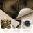 Swirling Circles Non-Slip Washable Kitchen Mats