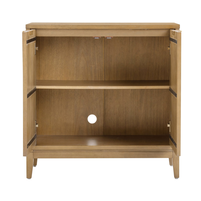 Coady Sideboard And Bookcase Set Entertainment Center, Natural