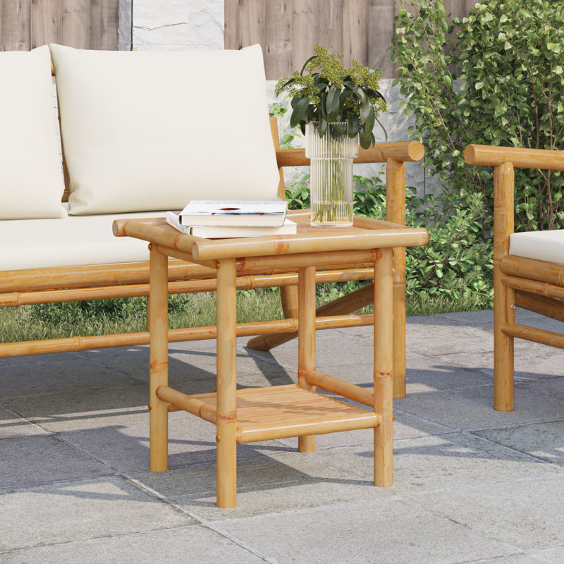 Huffaker Solid Wood Four Leg Coffee Table with Storage