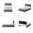 Neilius Upholstered Platform Bed with Washable Slipcover-92577757-92576043