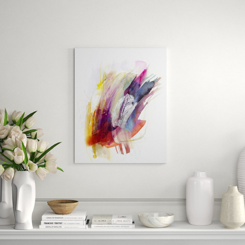 Hoping V Print by Emma McCartney, 30" H x 24" W x 1.5" D, Glass Coat