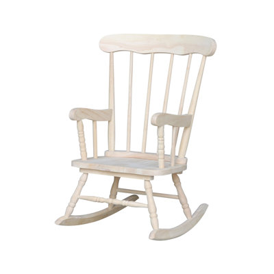  Petrolia Kids Solid Wood Rocking Chair