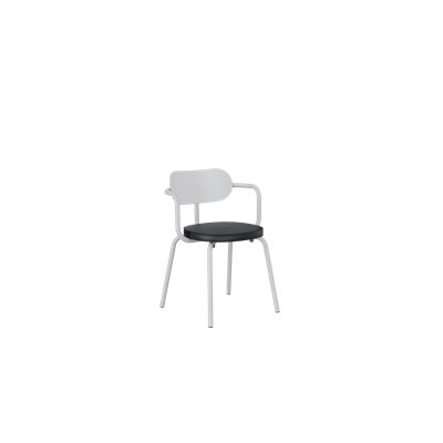Khylia 18.1'' H Upholstered Metal Armchair