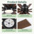 84" Black Lowe Profile Ceiling Fan with Light