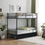 Single (3') Bunk Bed with Storage Included with Built-in Ladder Included-1864723863