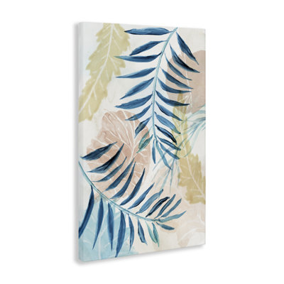 Palmiers en toile de brume pastel, design par Nan