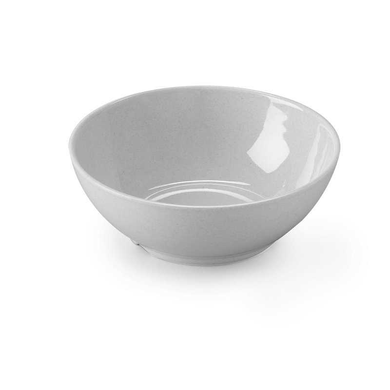 GET CS-6101-W Melamine Break-Resistant Cereal Bowl, 20 Ounce, White (Set of 12)