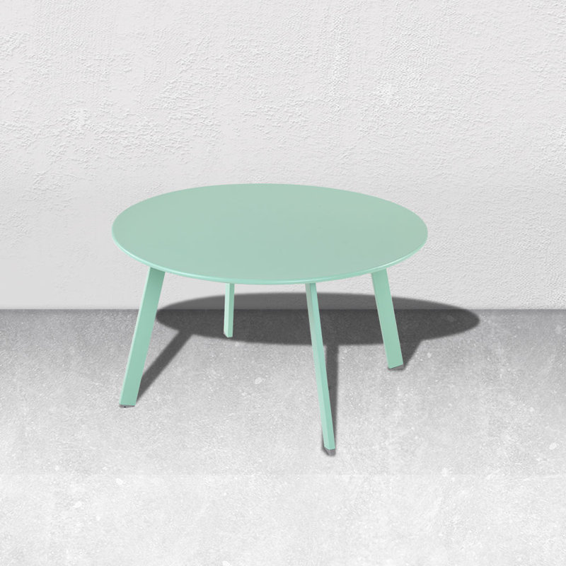 Four Leg Coffee Table, Mint Green