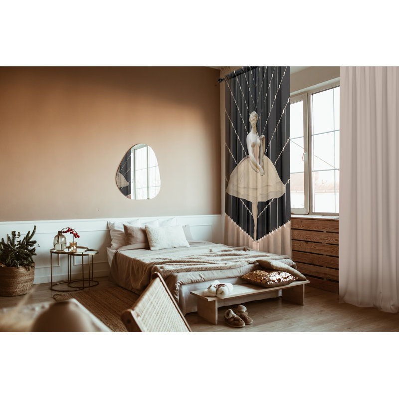 Blackout Curtain Panel Pair, 148 W x 250 D cm