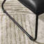 Faux Leather Accent Chair-1944696662