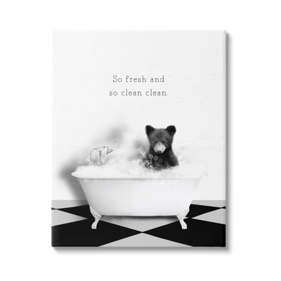 " So Fresh & Clean Bear " by Leah Straatsma