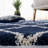 Audwen Geometric White/Navy Area Rug-259201899