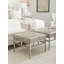 Lucca Square Leather Ottoman