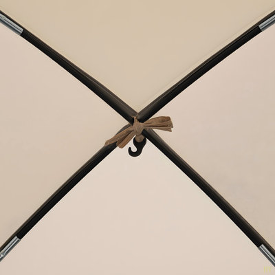 Tente moustiquaire 12 x 6 pi, tente moustiquaire 2 en 1, avec moustiquaire portatif avec sac de transport, côtés de filet, piquets de sol, pour le jardin, le patio, la cour et les activités de plein air