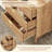 Donati Fluted Nightstand With 3 Drawers-1123764313