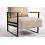 Chaise d'appoint en cuir