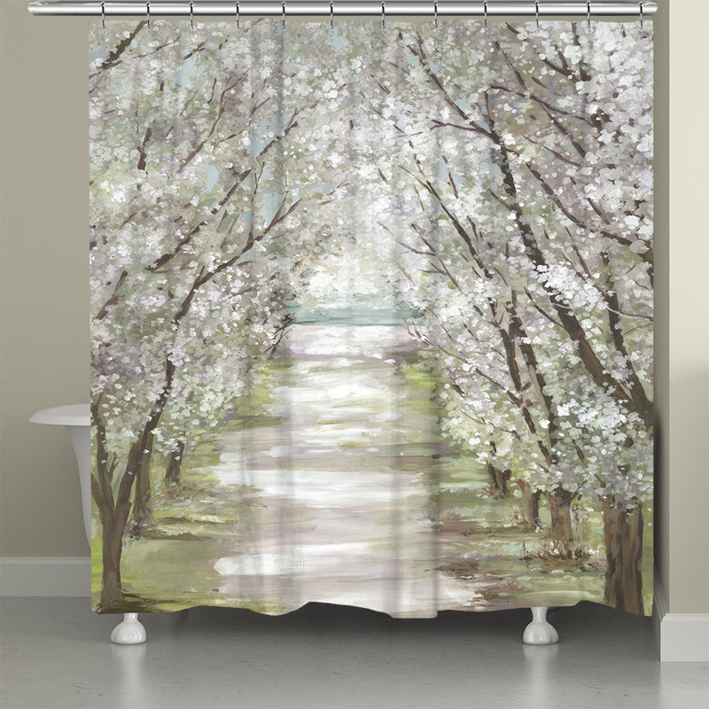 Altesa Through the Trees Shower Curtain