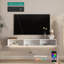Meuble télé flottant fixé au mur avec 16 DEL de couleur, meuble télé moderne de 65 po-799530314-799530317