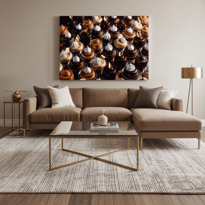 Art mural sur toile, "Desserts Mousse"