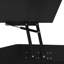 Table basse à plateau relevable avec 2 tiroirs, compartiment caché adéquat