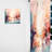 Horrel - Pink And Green Cubism In Motion - Cubism Curtain - Velvet Room Darkening - 1 panel-1470605962