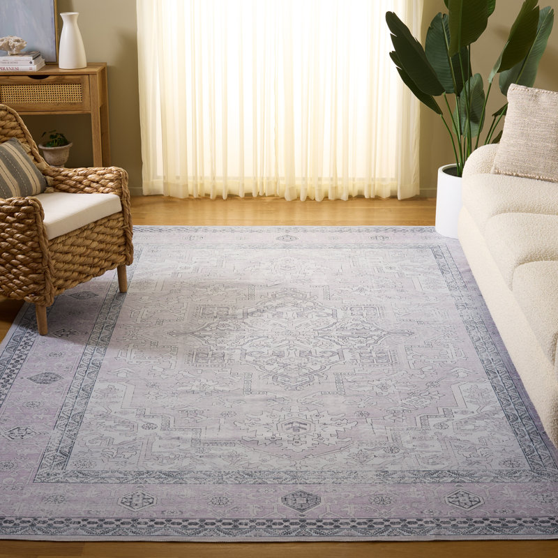 Tapis Alisha avec envers antidérapant, Rectangle 8 po x 10 po