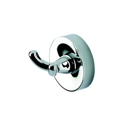 Luna Wall Mounted Double Robe Hook