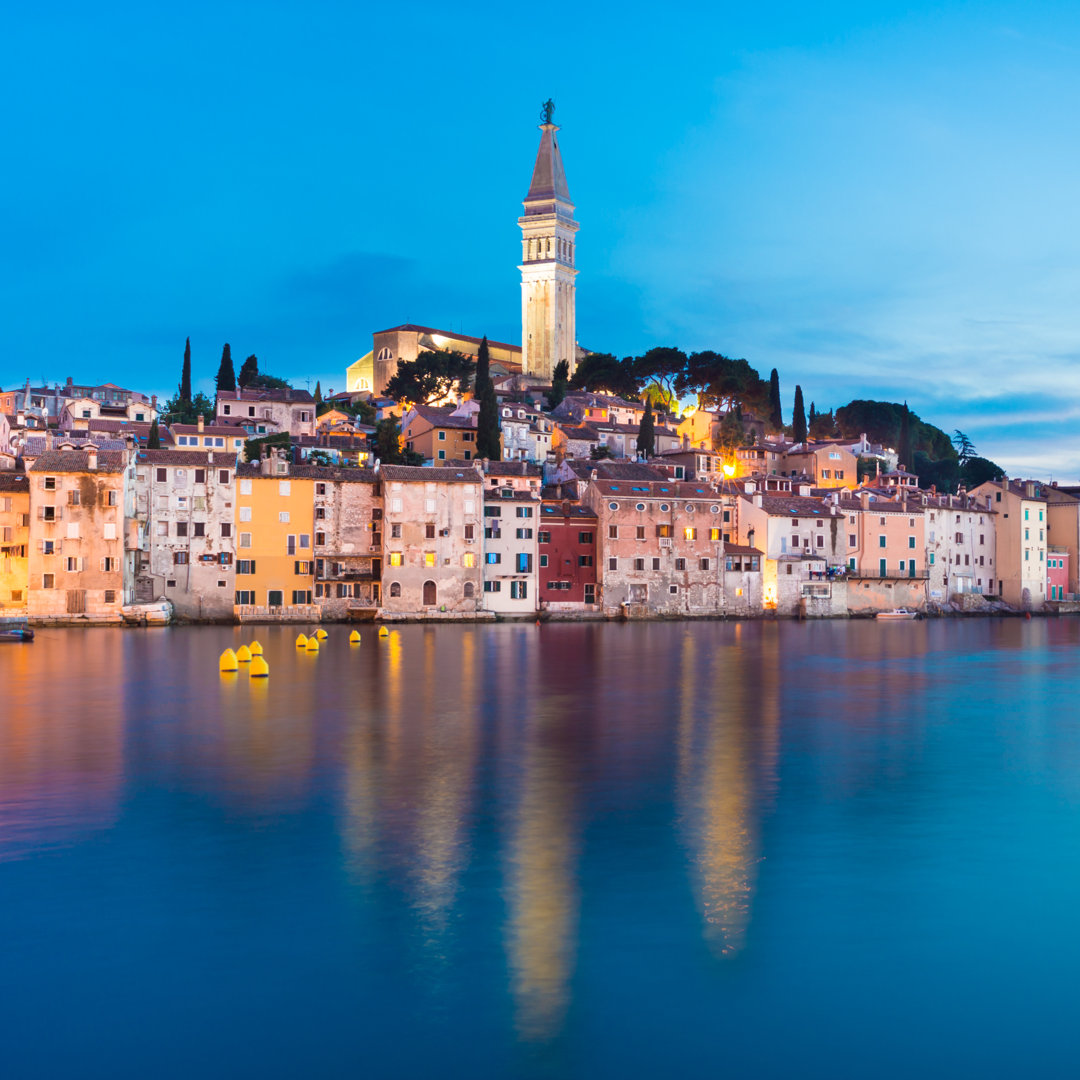 Lecia Rovinj, Istrien, Kroatien von Kasto80 - Leinwandfoto