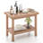 Macneel 21 W Shower Indonesia Teak Wood Bench