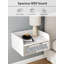 Travara 1 Drawer Bedside Table