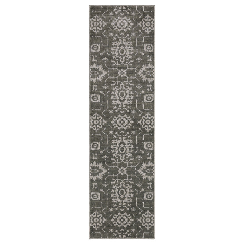 Reffett Oriental Indoor Rug, Runner 2'3" x 7'6"