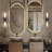 Zolee Dimmable Glass and Brass Wall Sconce-421936821