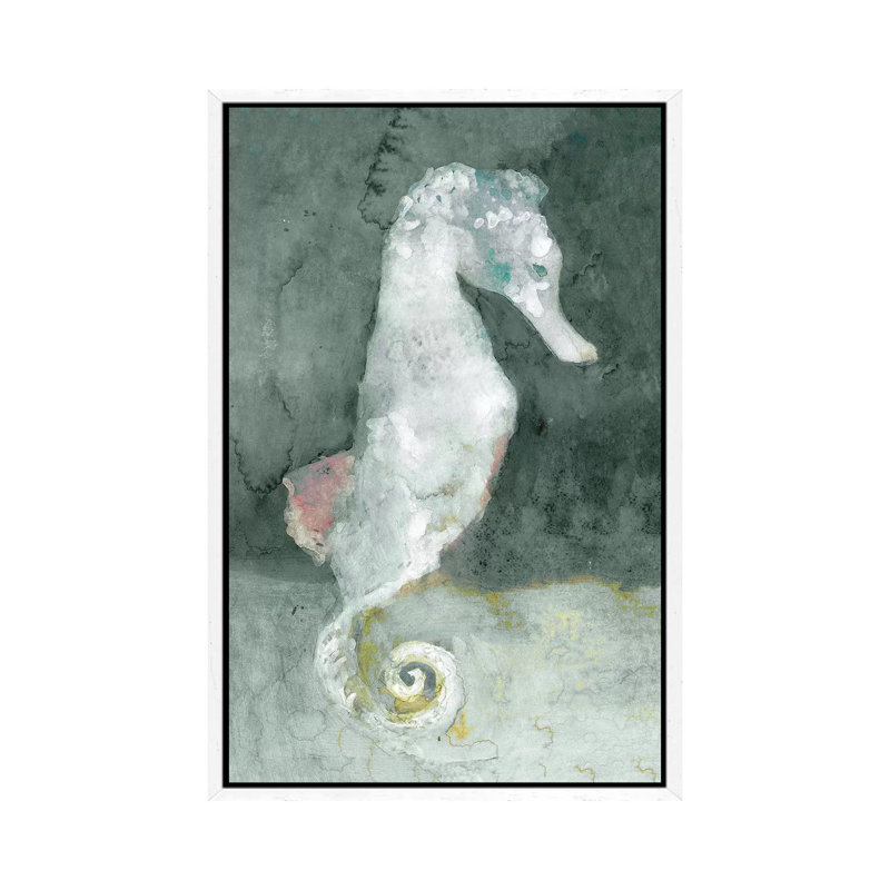 Aquatic II by Stellar Design Studio - Gallery-Wrapped Canvas Giclée on Canvas, 66.04 cm H x 45.72 cm W, White Floater Framed