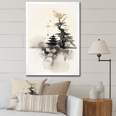 Asian Art Samurais Landscape II - impressions murales asiatiques