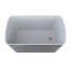 Baignoire de trempage autoportante en acrylique 49 po x 28 po-106775486